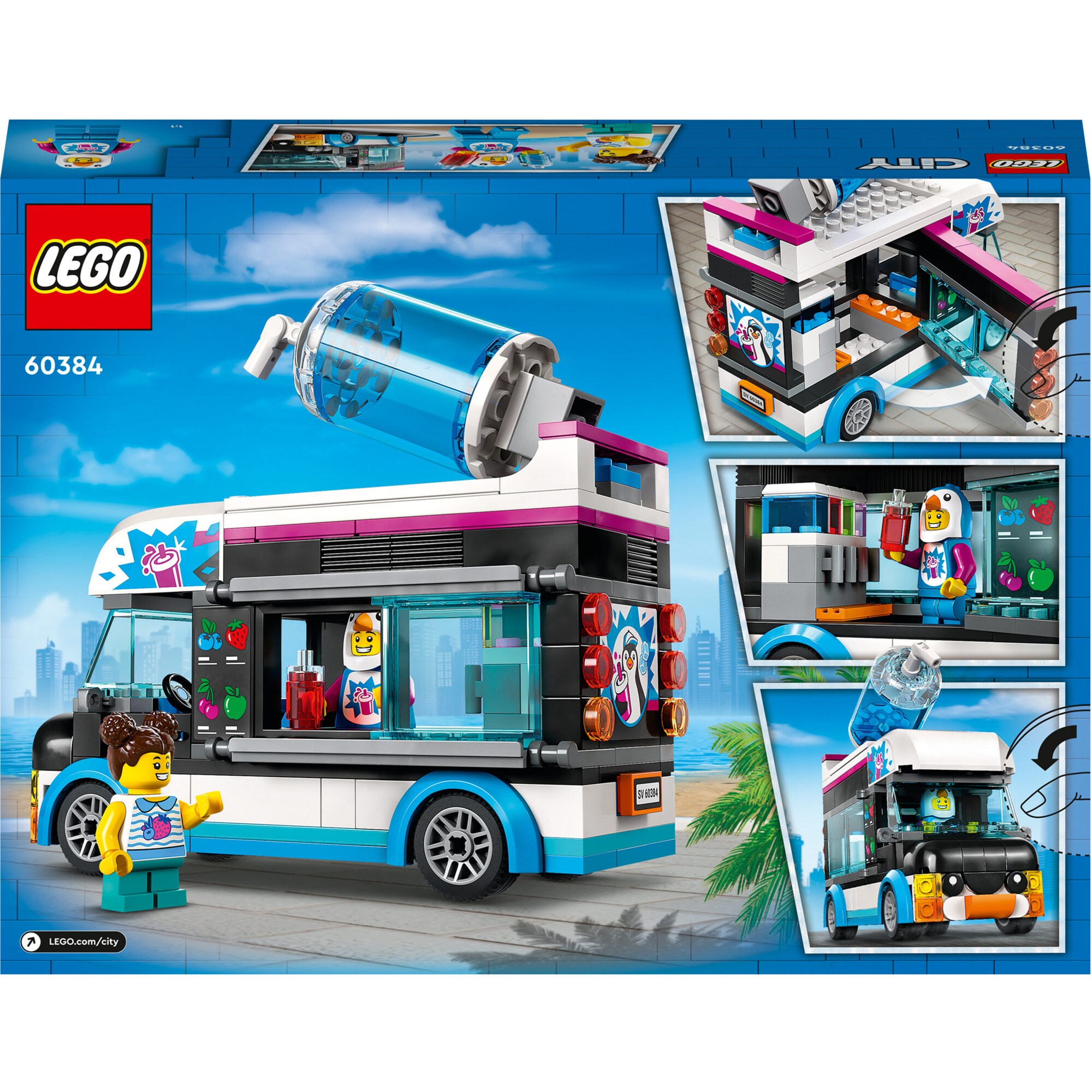 LEGO Konstruktionsspielzeug City Slush-Eiswagen