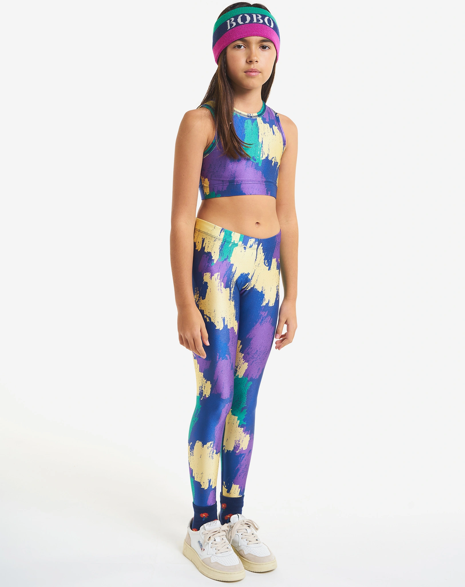 Tank-Top SHADOWS AOP in midnight blue