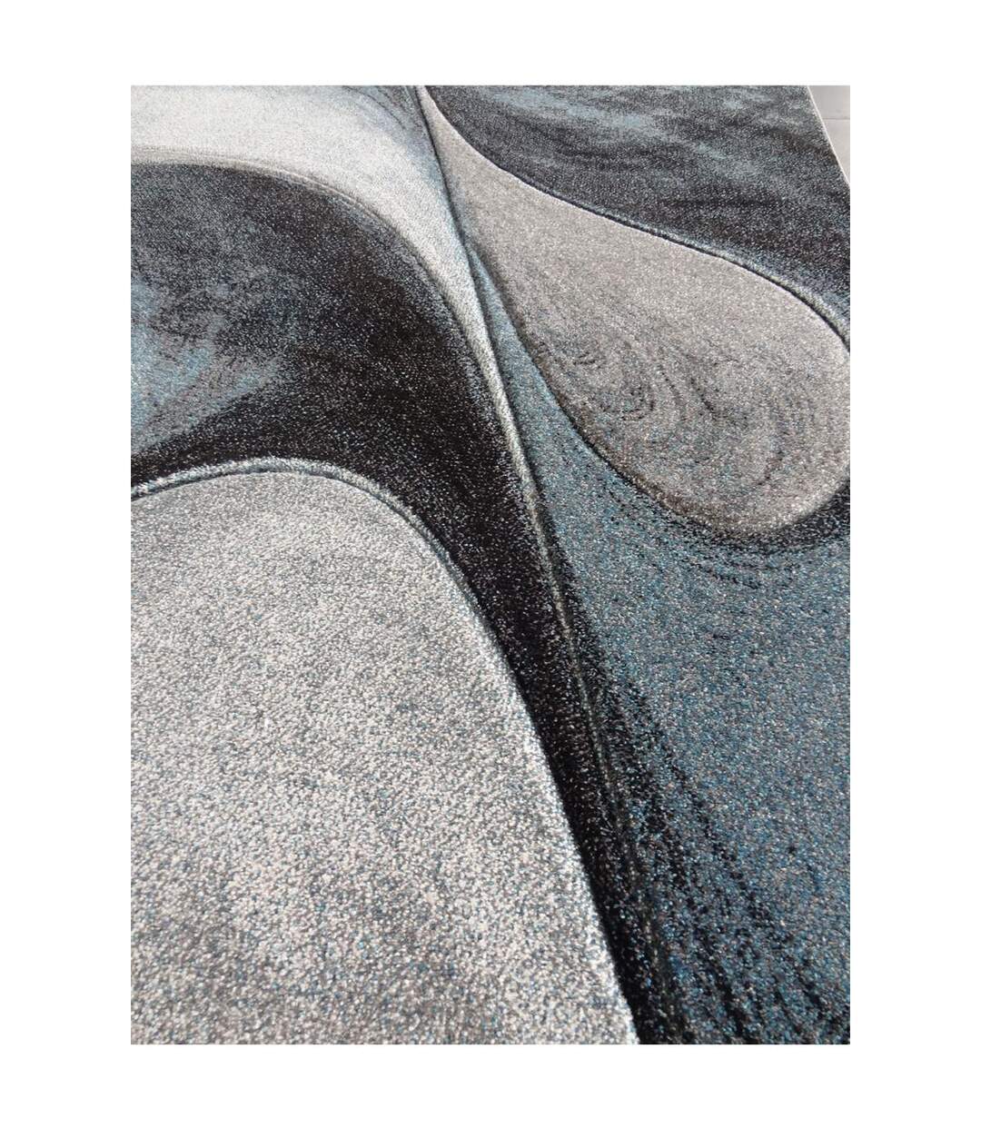 Tapis salon GARCA en polypropylène doux et soyeux OEKO TEX