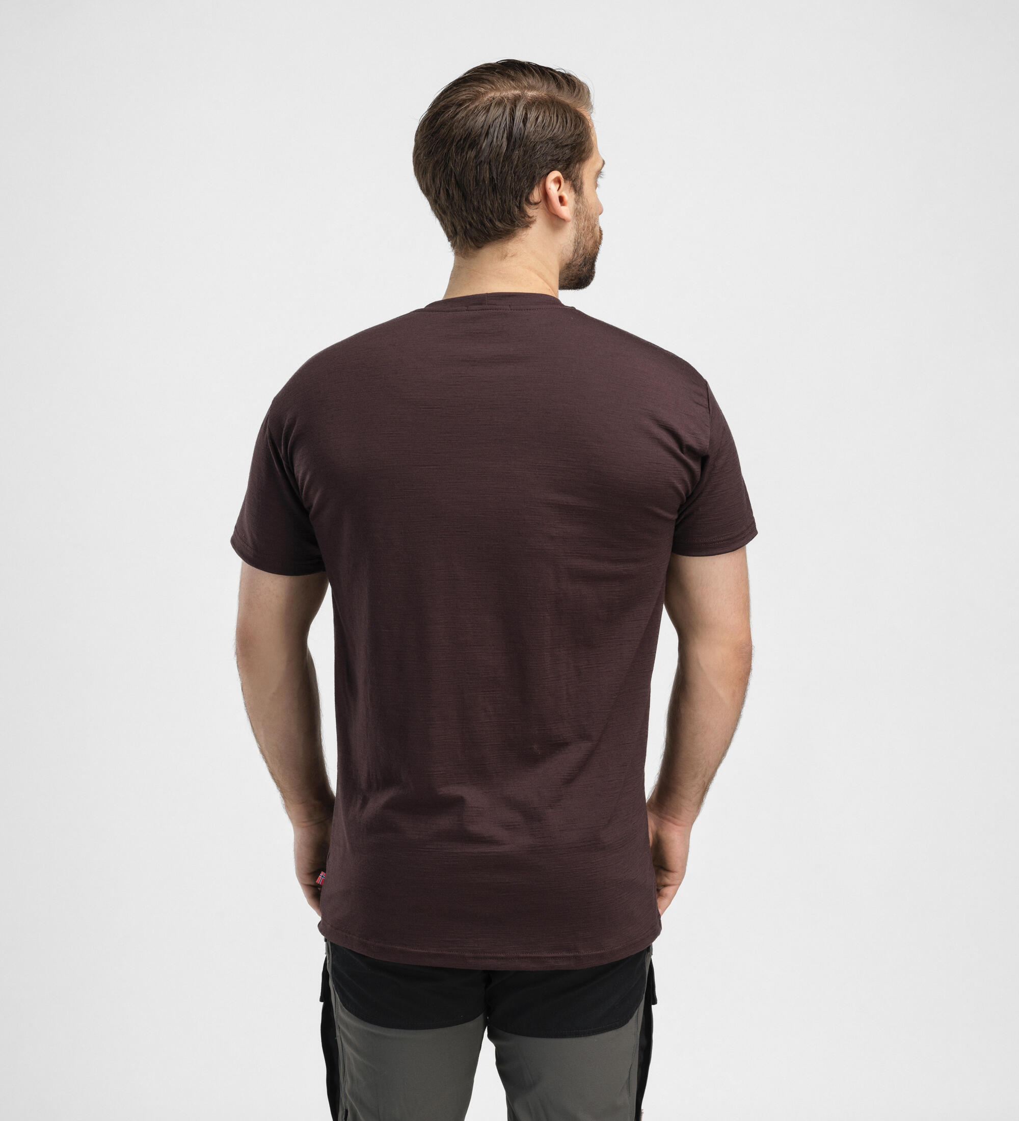 Aclima LightWool 180 Classic Tee Chocolate Plum