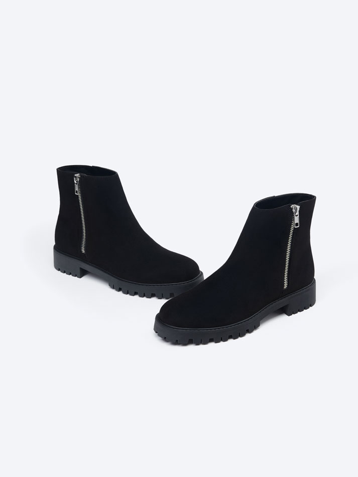 Bota conforto - Preta