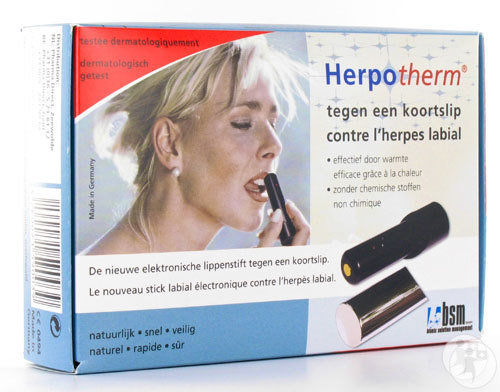 Herpotherm Stick Lèvres Électronique Contre L'Herpès Labial 1 Pièce