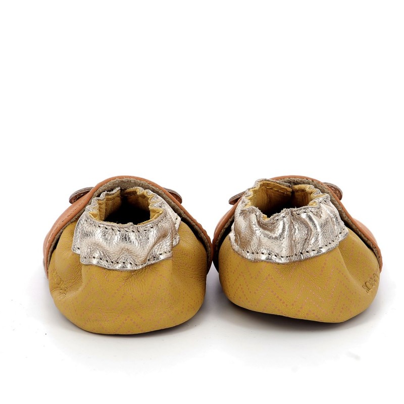 Robeez Robeez Chaussons Leopardo Camel