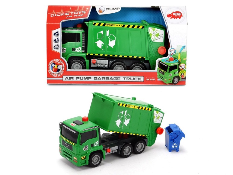 Dickie Air Pump Vuilniswagen
