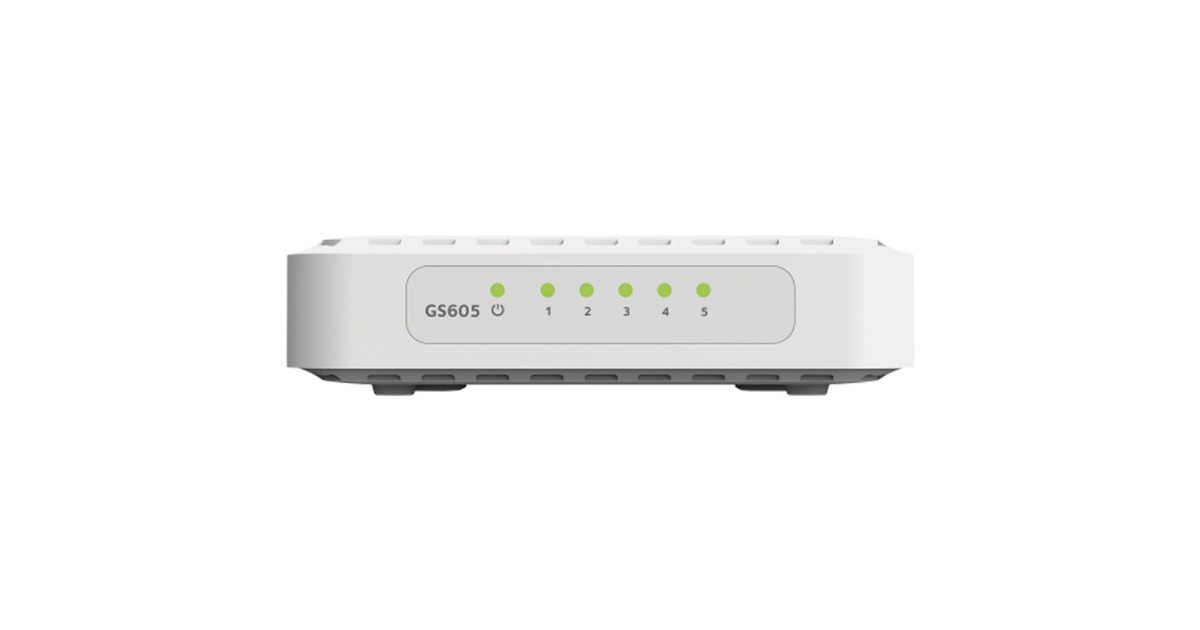 NetgearGS605 v4 switch