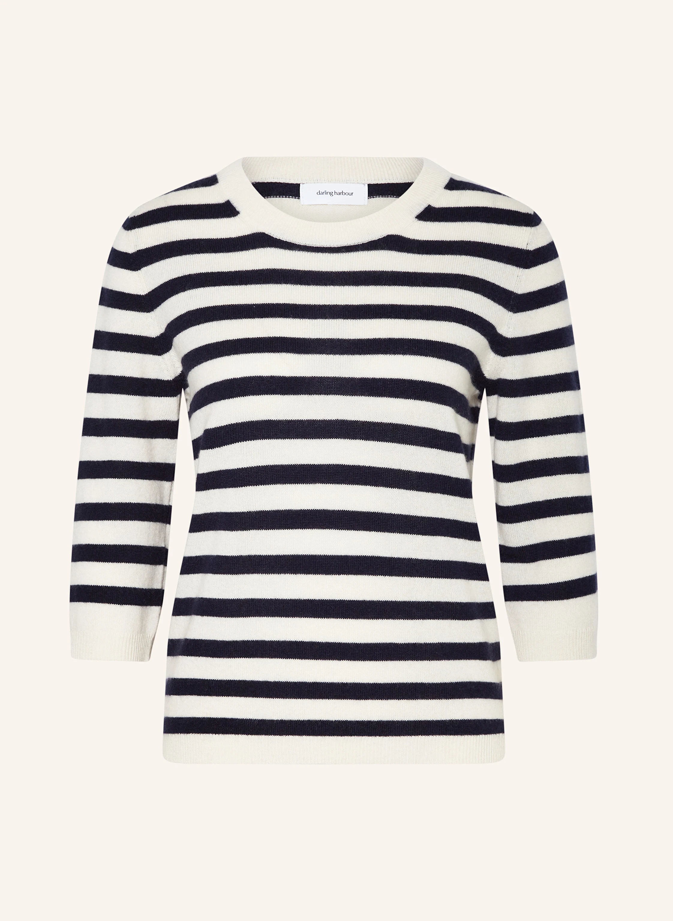 darling harbour Cashmere-Pullover mit 3/4-Arm
