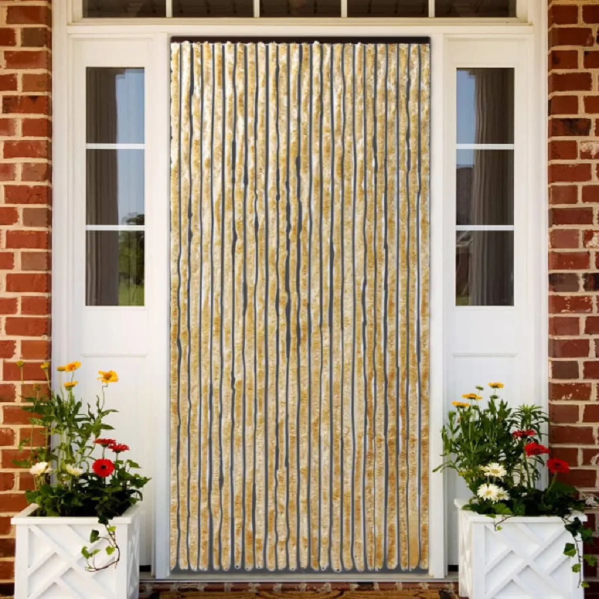 Decoshop26 Moustiquaire contre insectes 90x220 cm - Beige