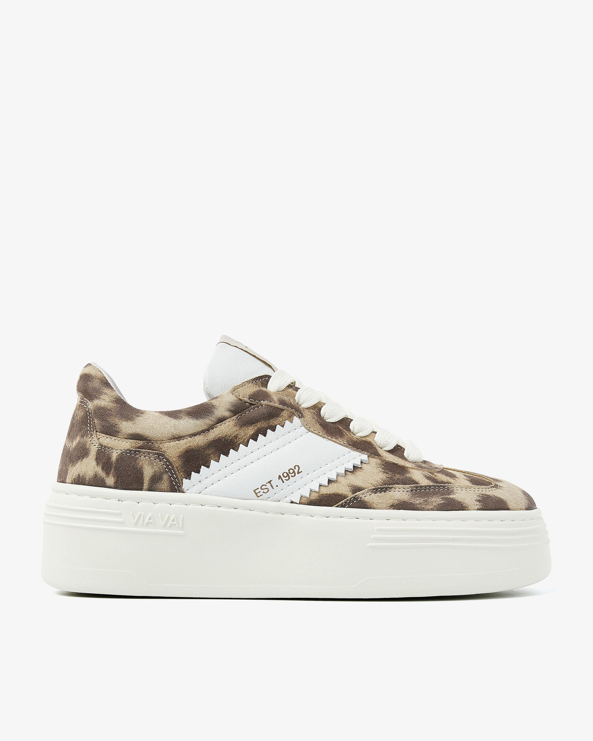 VIA VAI luipaardprint dames sneakers Isa Romi