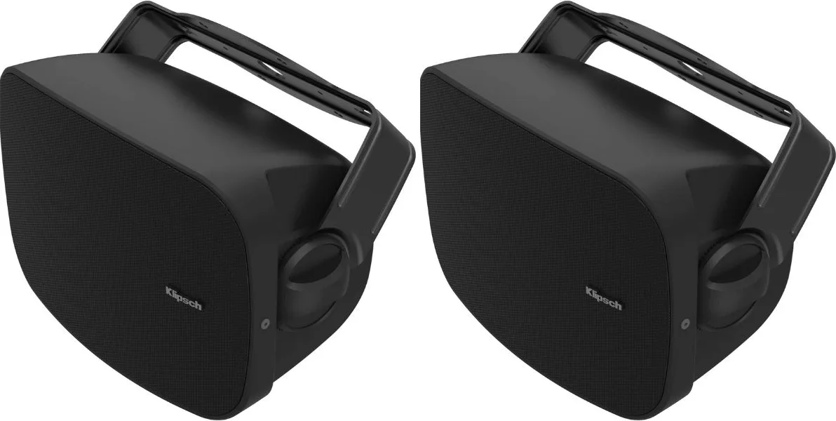 Klipsch RSM-400 Noir (la paire) Enceintes d'extérieur