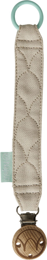 Najell Pacifier Clip - Sandy Beige