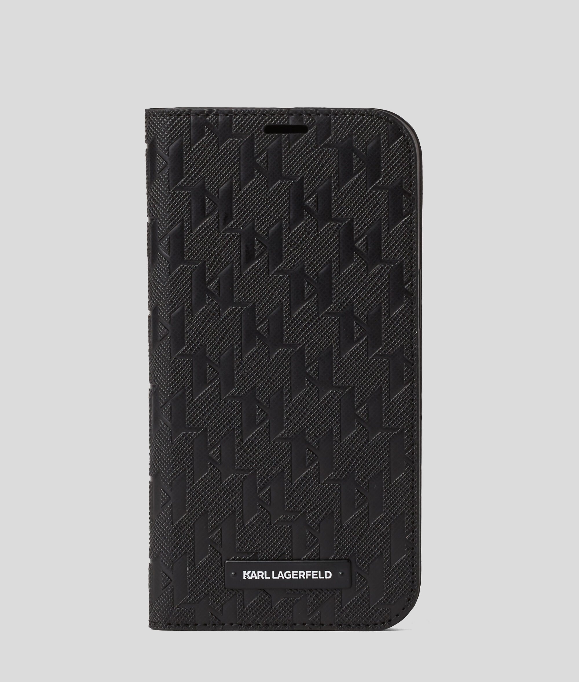 Étui portefeuille KL Monogram pour iPhone 13