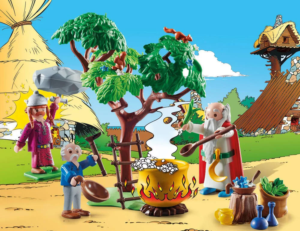 ASTERIX - PANORAMIX LE CHAUDRON DE POTION MAGIQUE - 70933