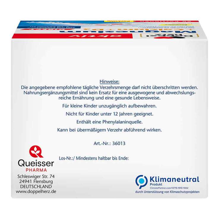 Doppelherz Magnesium + Calcium + D3 Direct Pellets, 60 St