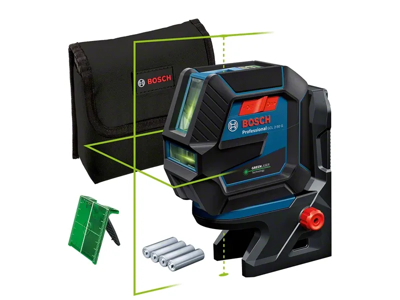 Bosch Professional GCL 2-50 G - Krydslinjelaservaterpas