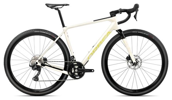 Gravel Bike Orbea Terra M30TEAM Shimano GRX 12V 700 mm Blanc Ivory 2025
