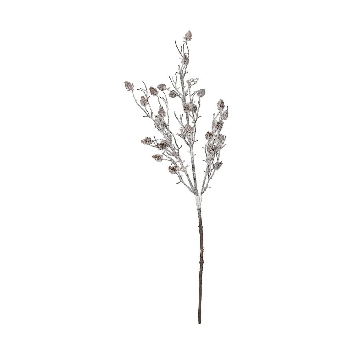 Kvist med kongler kunstig. Høyde 88 cm
