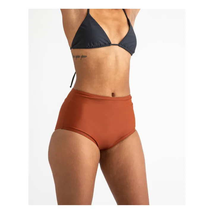 Matona Bas de Mailllot Taille Haute | Ambre