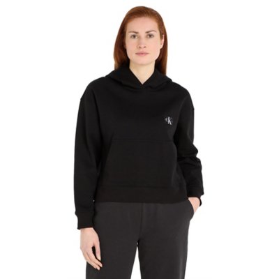 Sweatshirt à capuche femme Woven Label CALVIN KLEIN