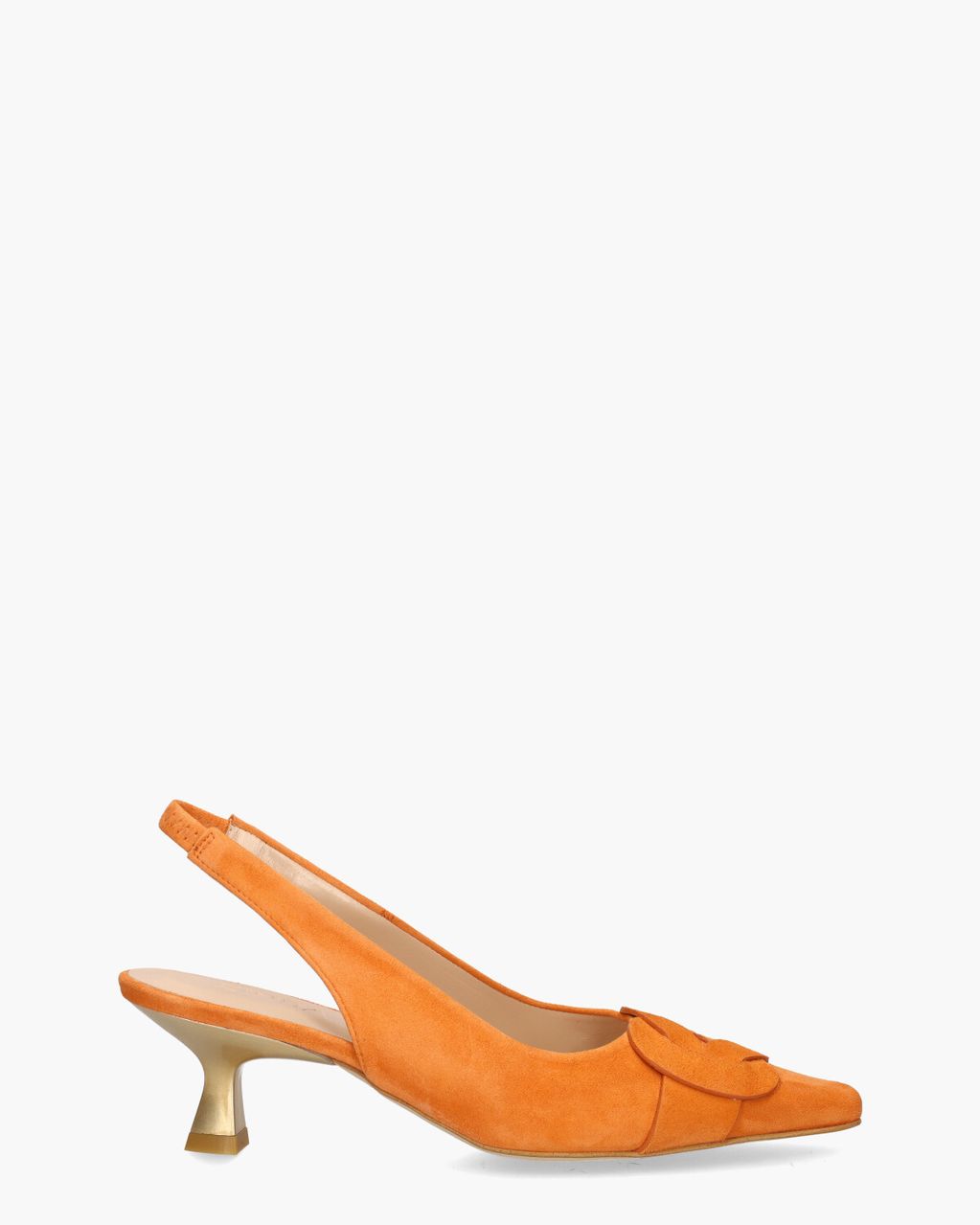 Zinda 1835 Oranje Dames Slingbackpumps