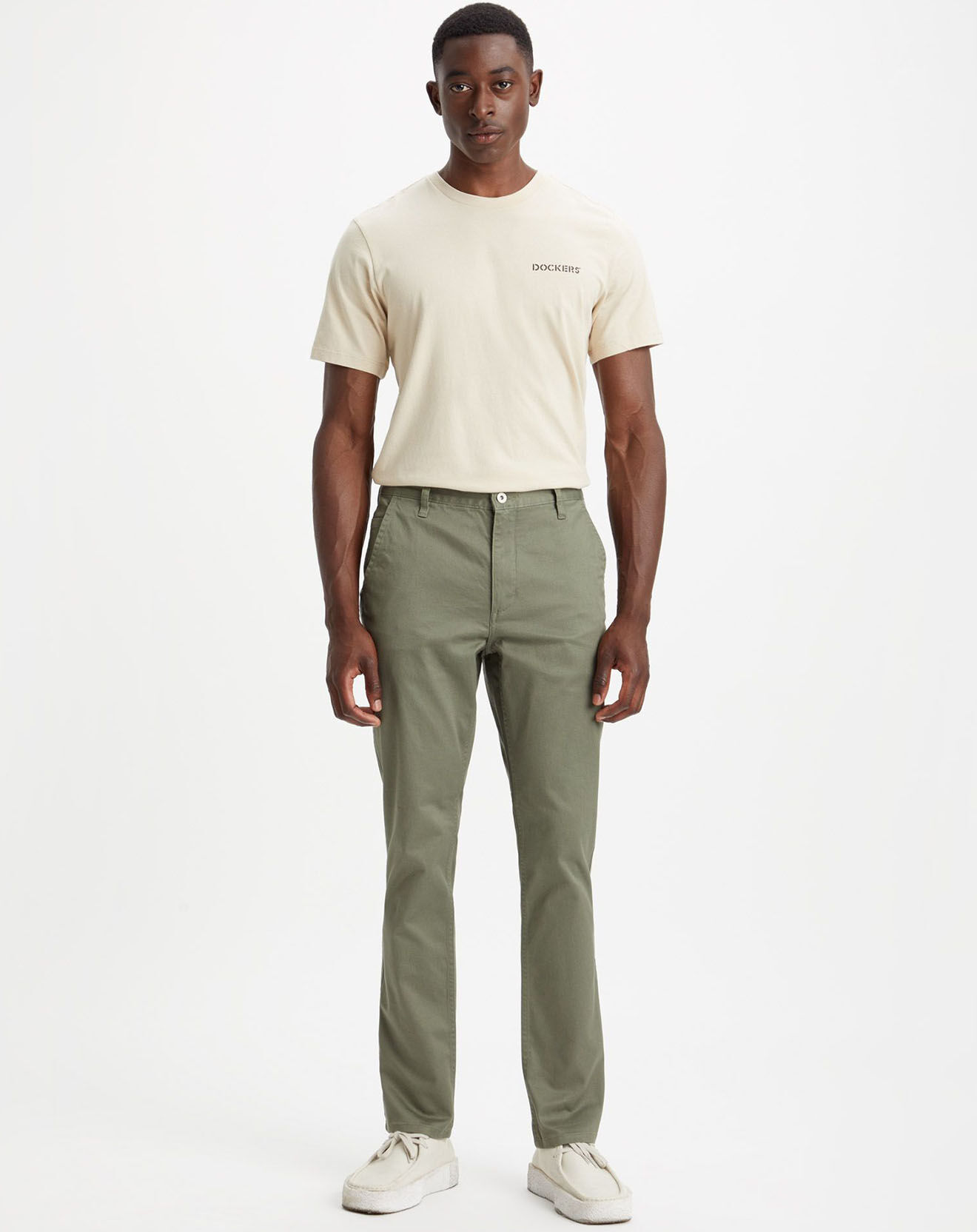 Dockers Pantalon Alpha Original Skinny kaki