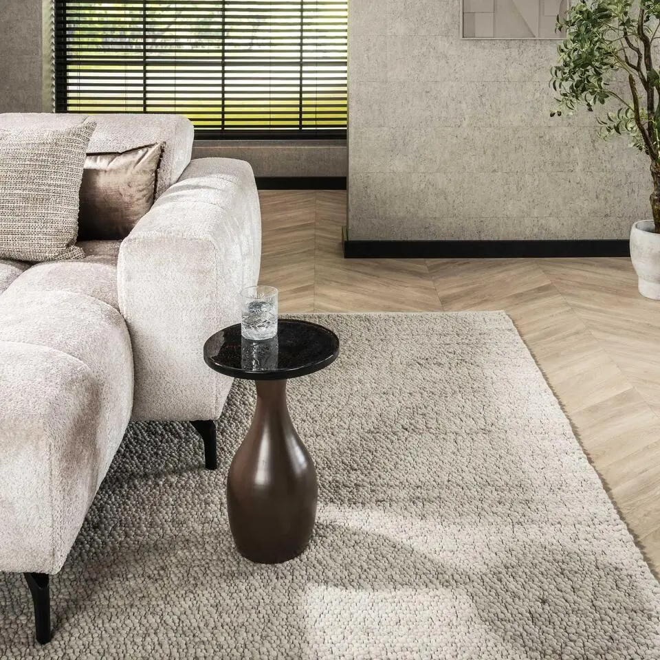 Hoyz Collection - Bijzettafel Eclipse Druppel S - Koper Antiek Finish