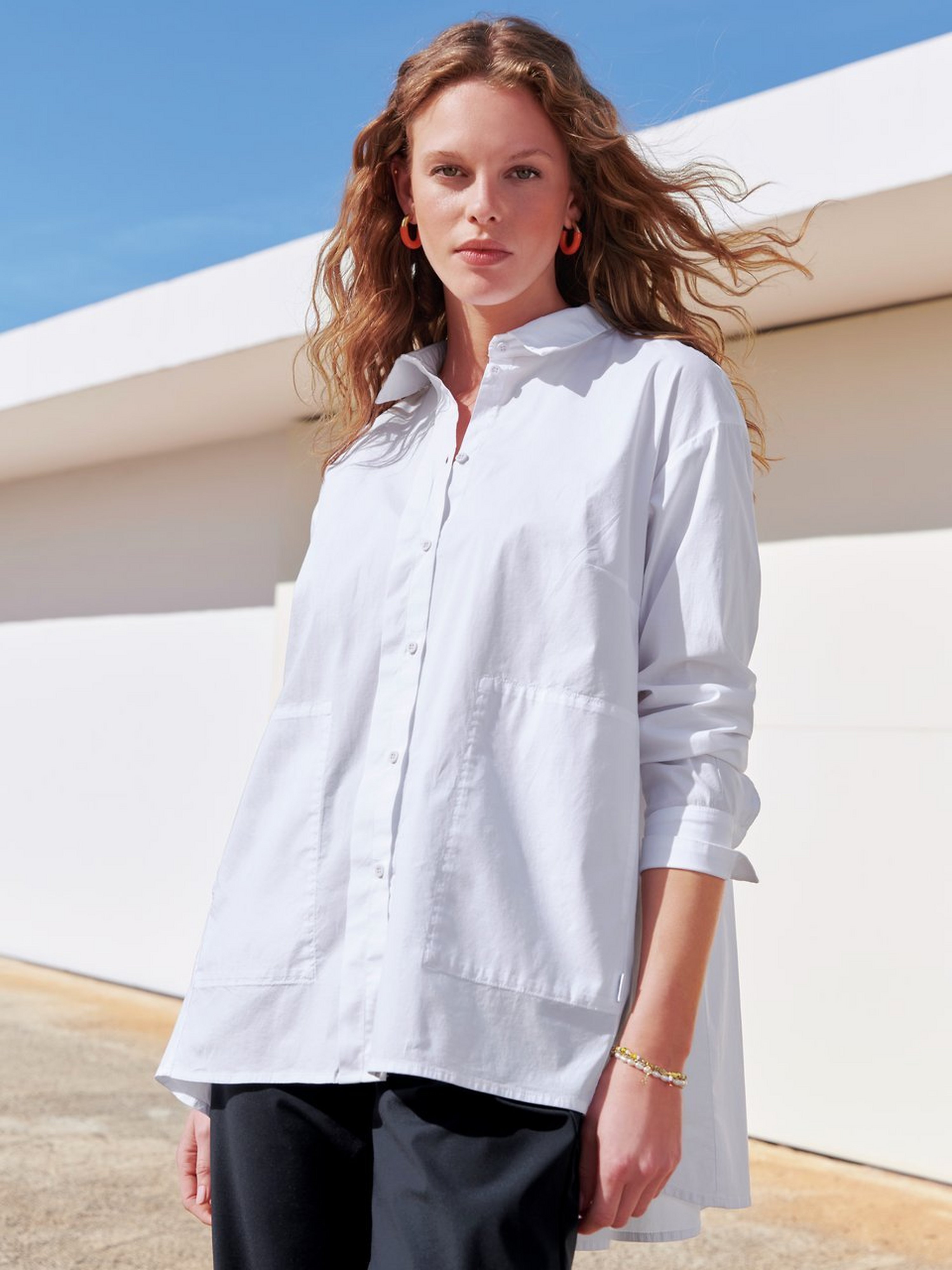 Long-Bluse