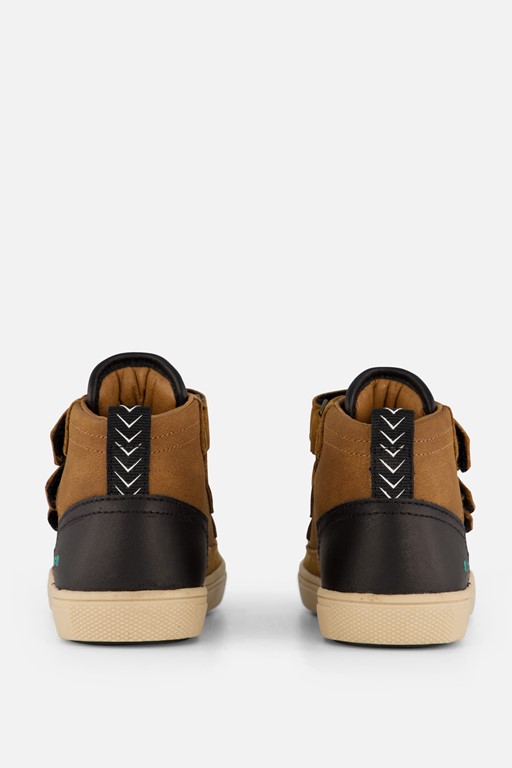 BunniesJR Velcro Sneakers cognac Leer