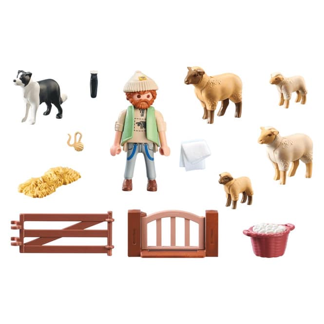 PLAYMOBIL® 71444 - Junger Schäfer mit Schafen - Playmobil Country