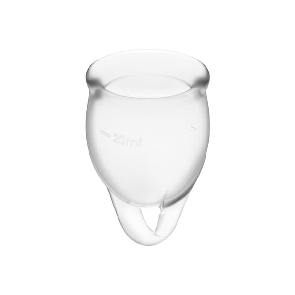 Satisfyer - Føl deg selvsikker Menskopp Klar 15 + 20 Ml