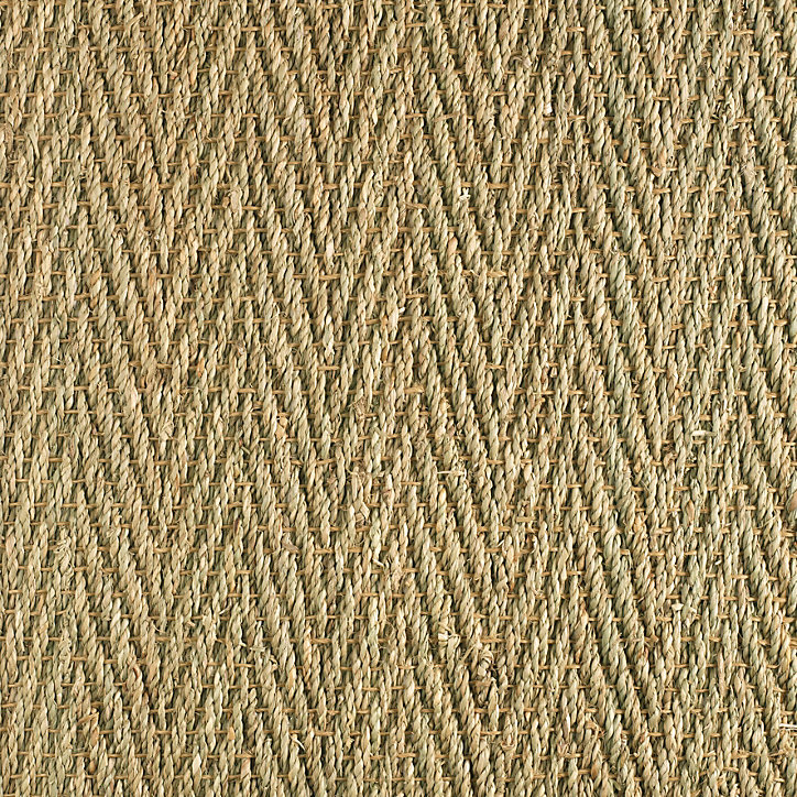 Revêtement sol Jonc mer sous-couche latex à chevrons 4m Balsan