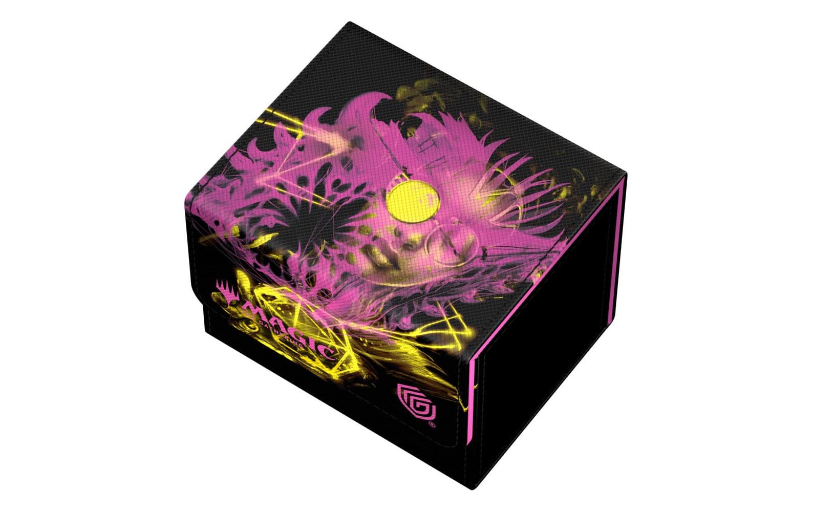 Kartenbox Sidewinder 100+ Xenoskin Duskmourn ZimoneZur Aufbewahrung von Sammelkarten in Standardgrösse