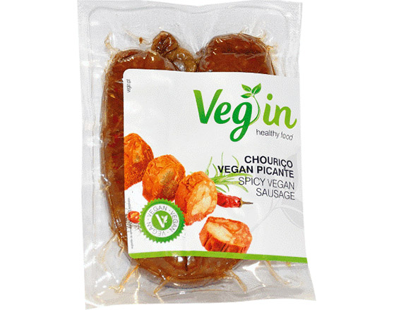 CHOURIÇO VEGAN VEG IN PICANTE 200G