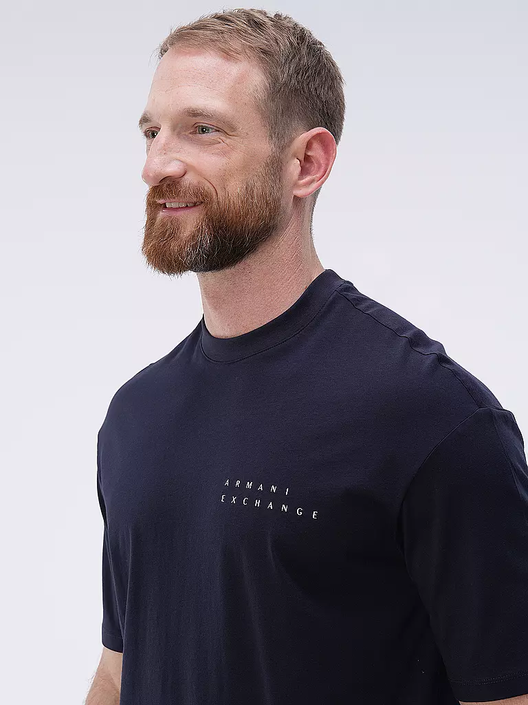 ARMANI EXCHANGE T-Shirt Comfort Fit blau