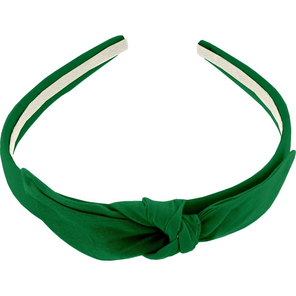 Serre-Tête Noeud Vert Vif