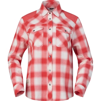 Norrøna Femund Flannel  Bluse Paprika Damen