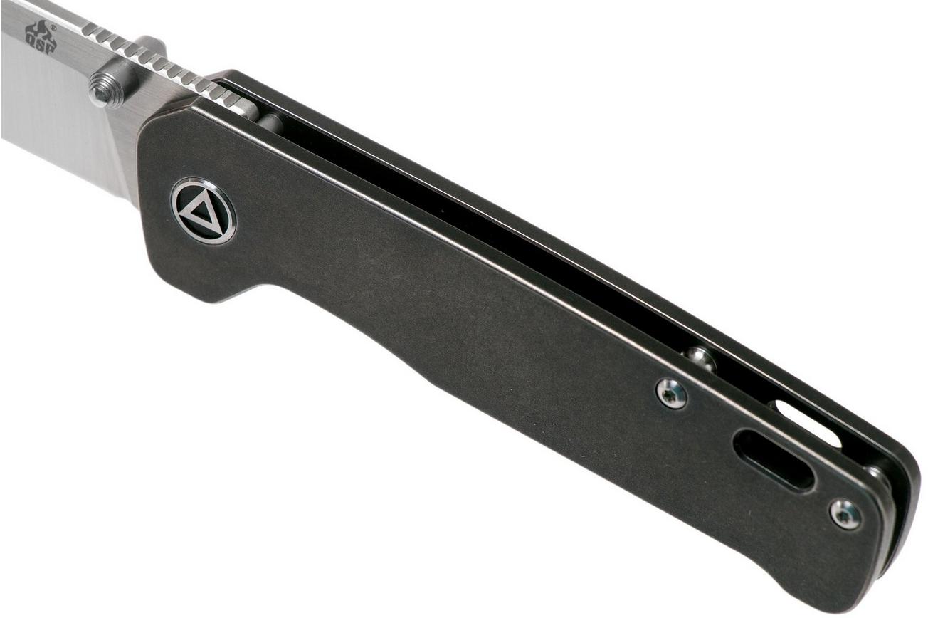 QSP Knife Penguin QS130-M Titanium, 154CM zakmes
