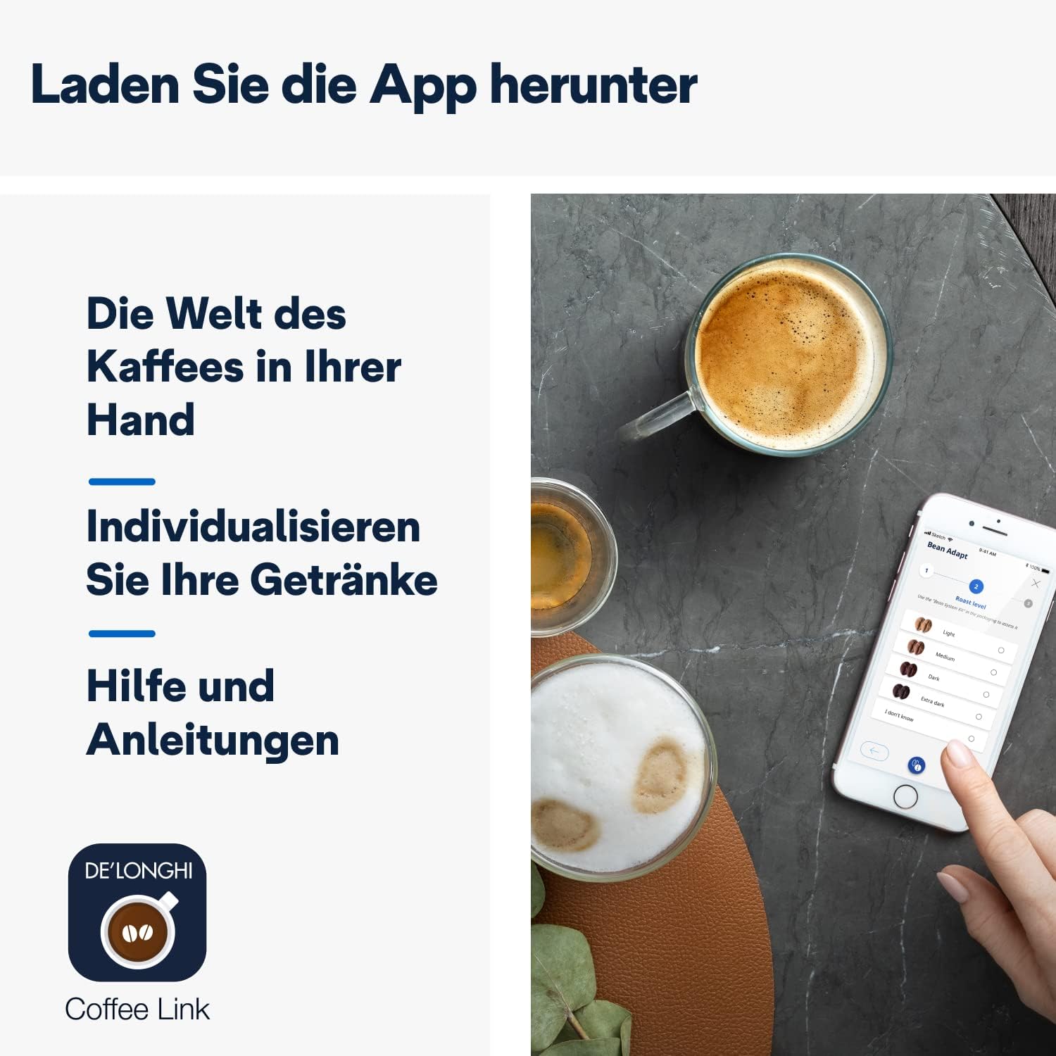 De'Longhi PrimaDonna Soul – Perfetto Kaffeevollautomat mit LatteCrema-Milchaufschäumer, 18 One-Touch-Getränke, Touch-Display, Silber-Schwarz (ECAM612.55.SB)