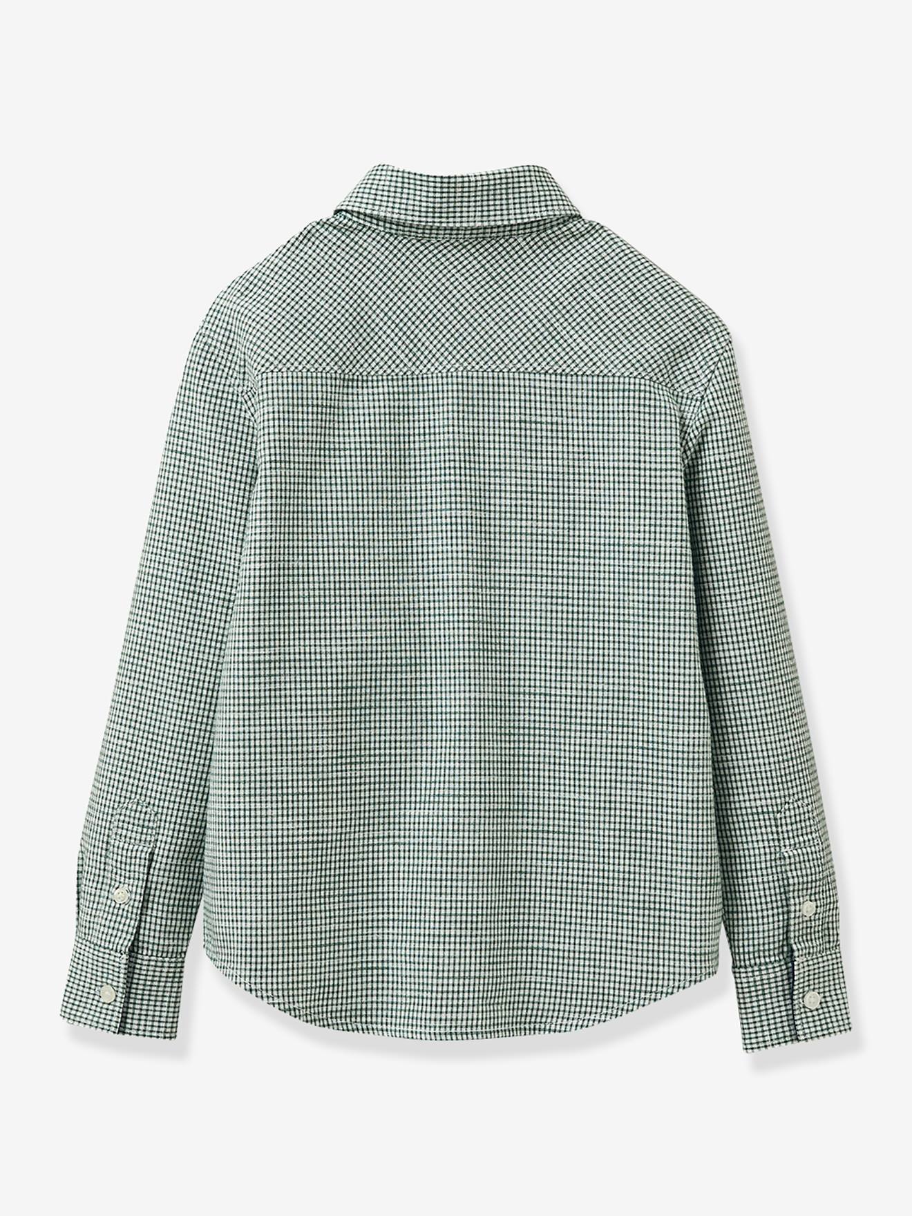 Camisa xadrez vichy infantil