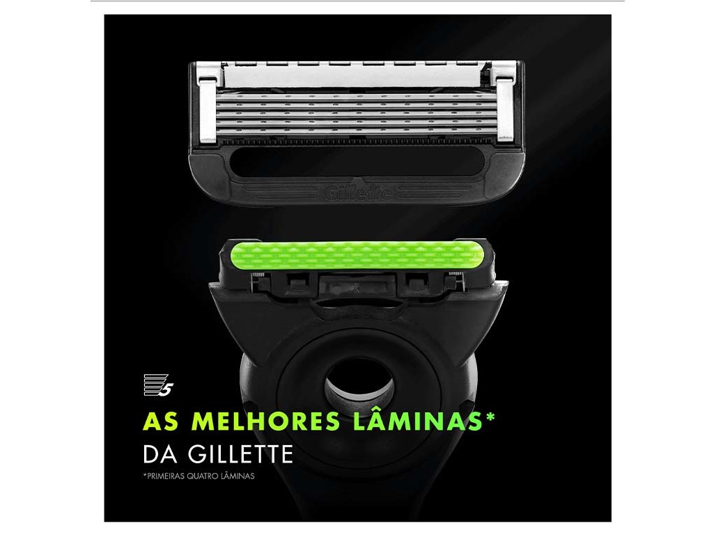 RECARGA DE LÂMINAS EXFOLIANTES GILLETTE LABS 9 UN