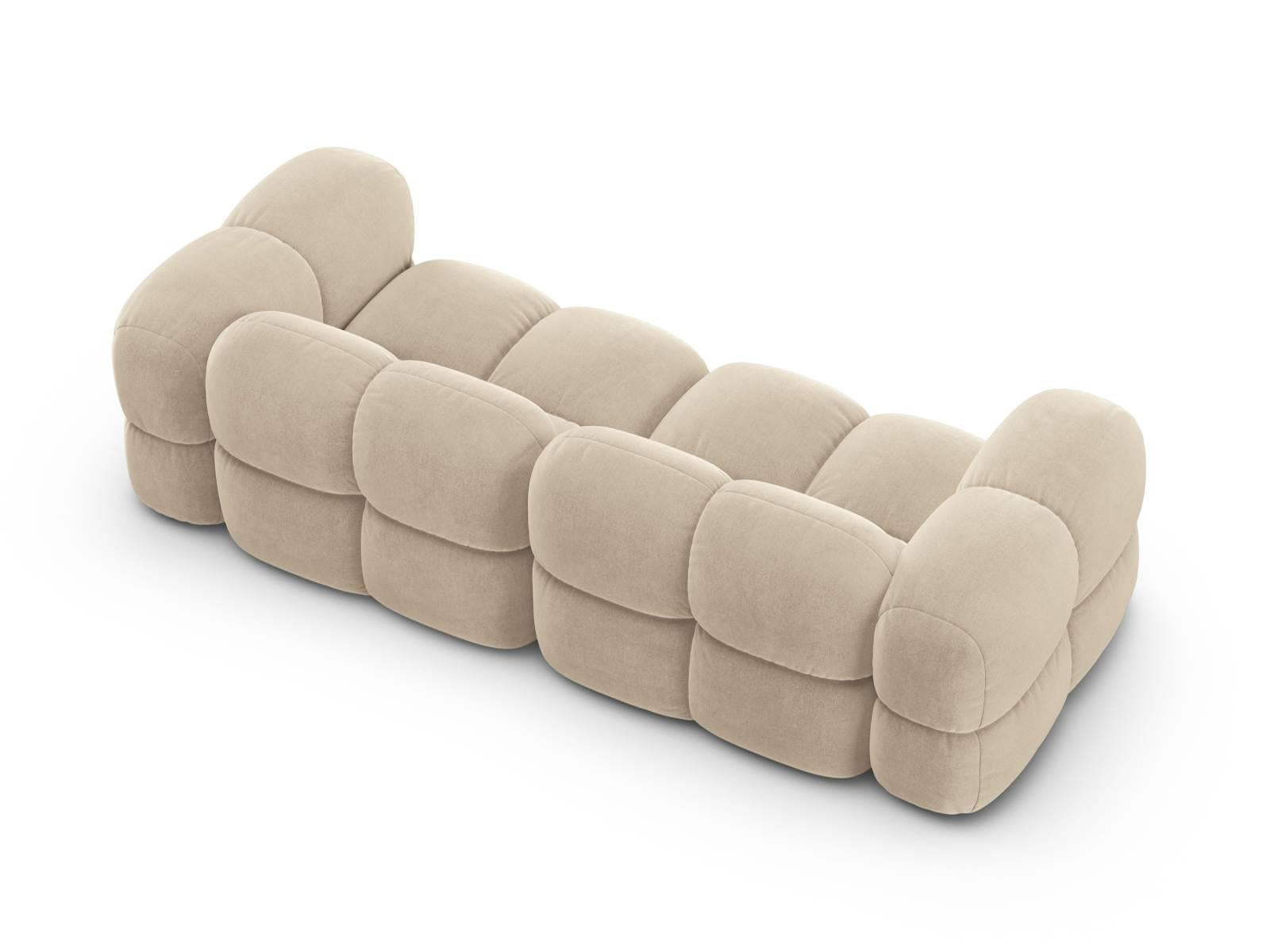 Cosmopolitan Design Loretto 3-zitsbank - Lichtbeige
