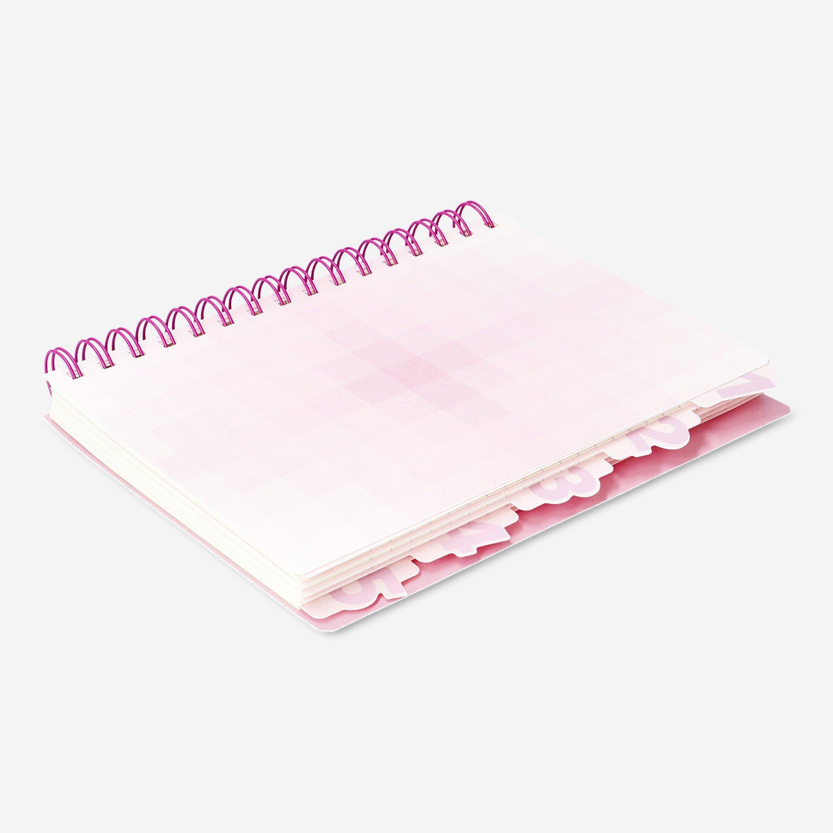 Notesbog med indeksfaner. A5
