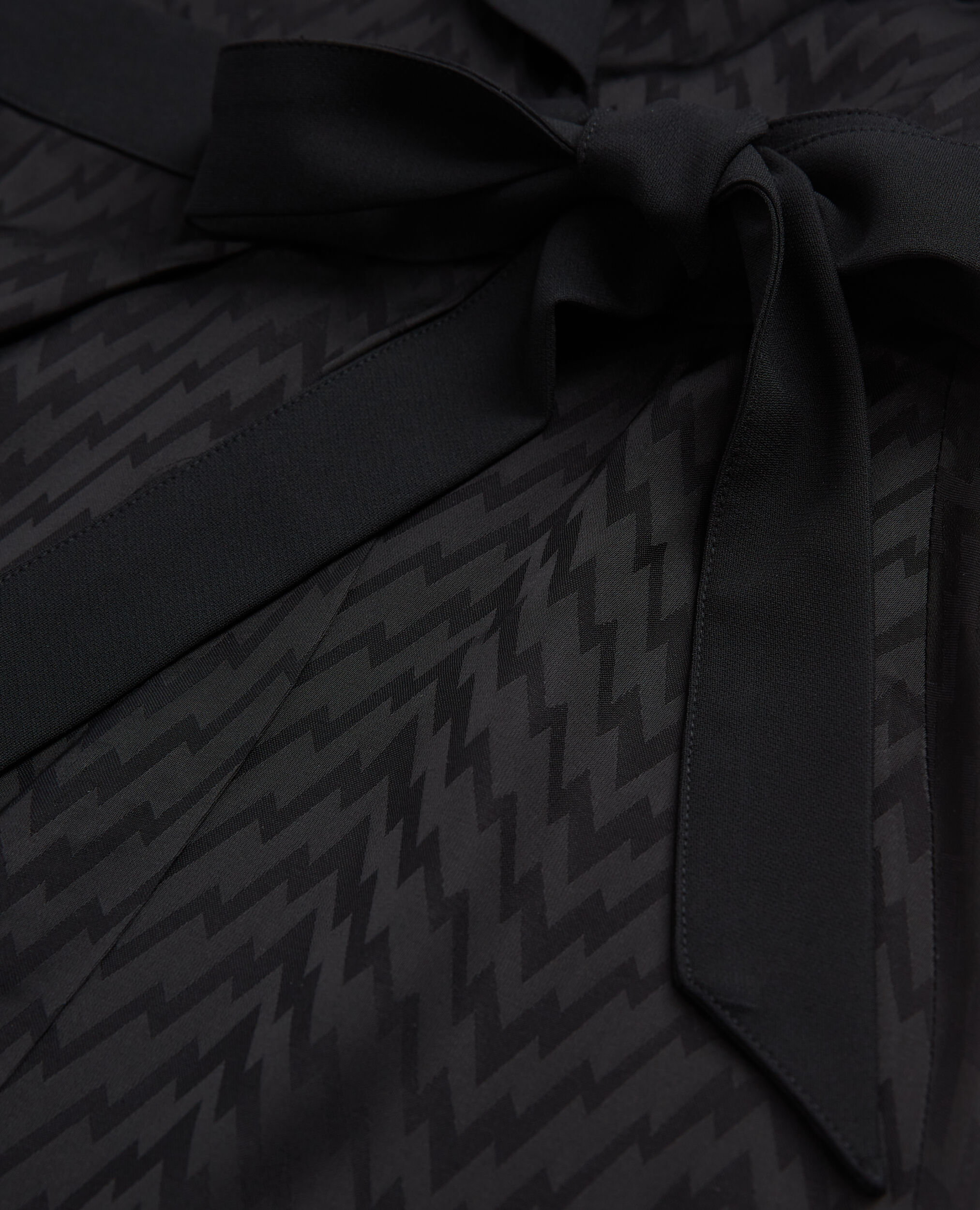 Robe courte portefeuille imprimée