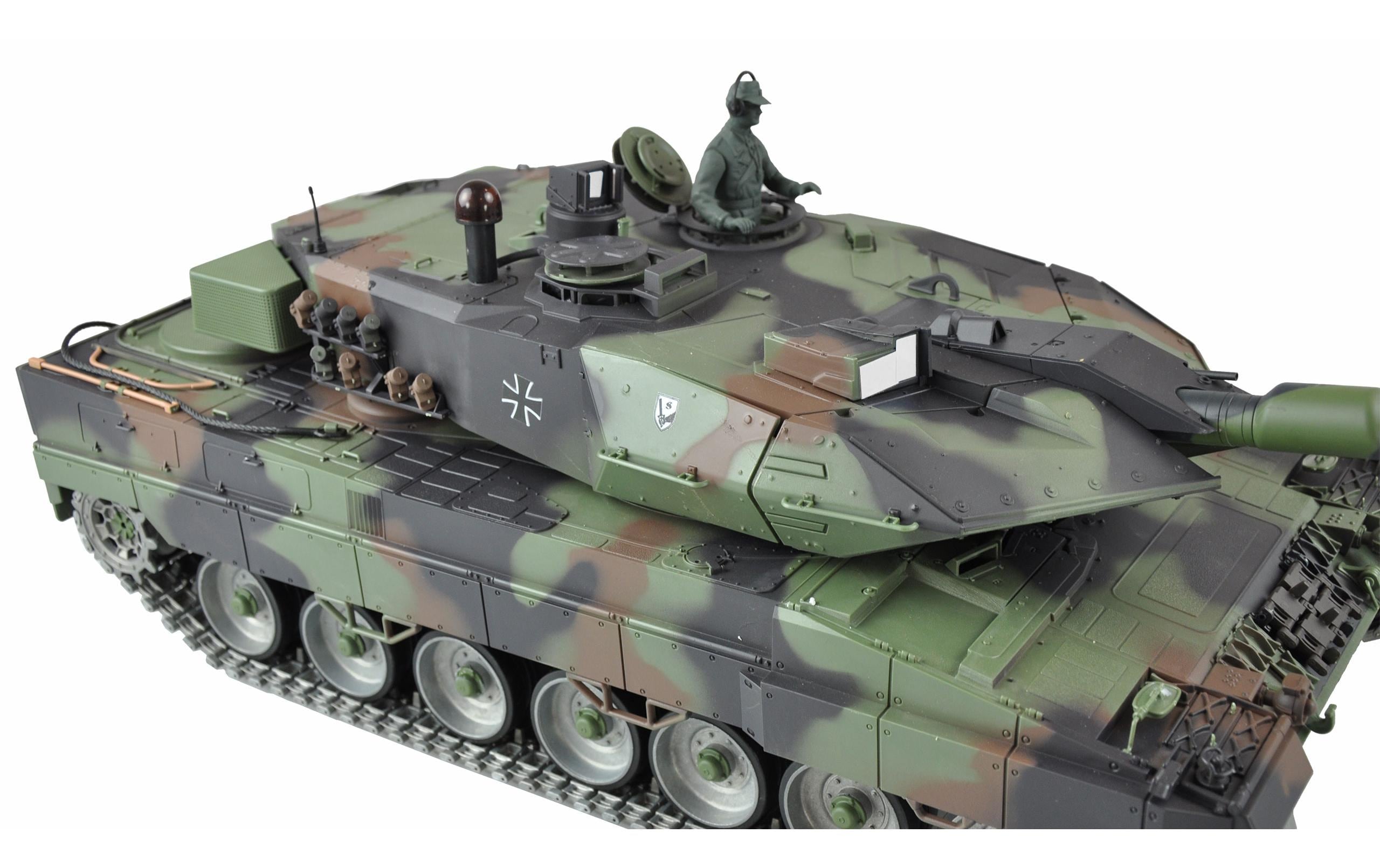 Leopard 2A6, Professional Line, 7.0, 1:16, RTR<br>Originalgetreuer Leopard Panzer mit Metallgetriebe & Ketten