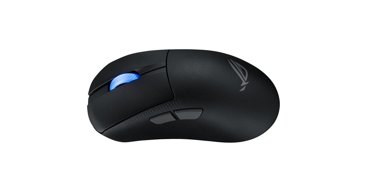 ASUSROG Keris II Ace gaming muis  (Zwart, 100 - 42.000 dpi, USB, 2,4 GHz, Bluetooth 5.1, RGB leds)