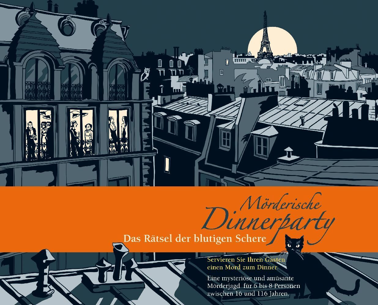Mörderische Dinnerparty, Das Rätsel der blutigen Schere (Spiel)
