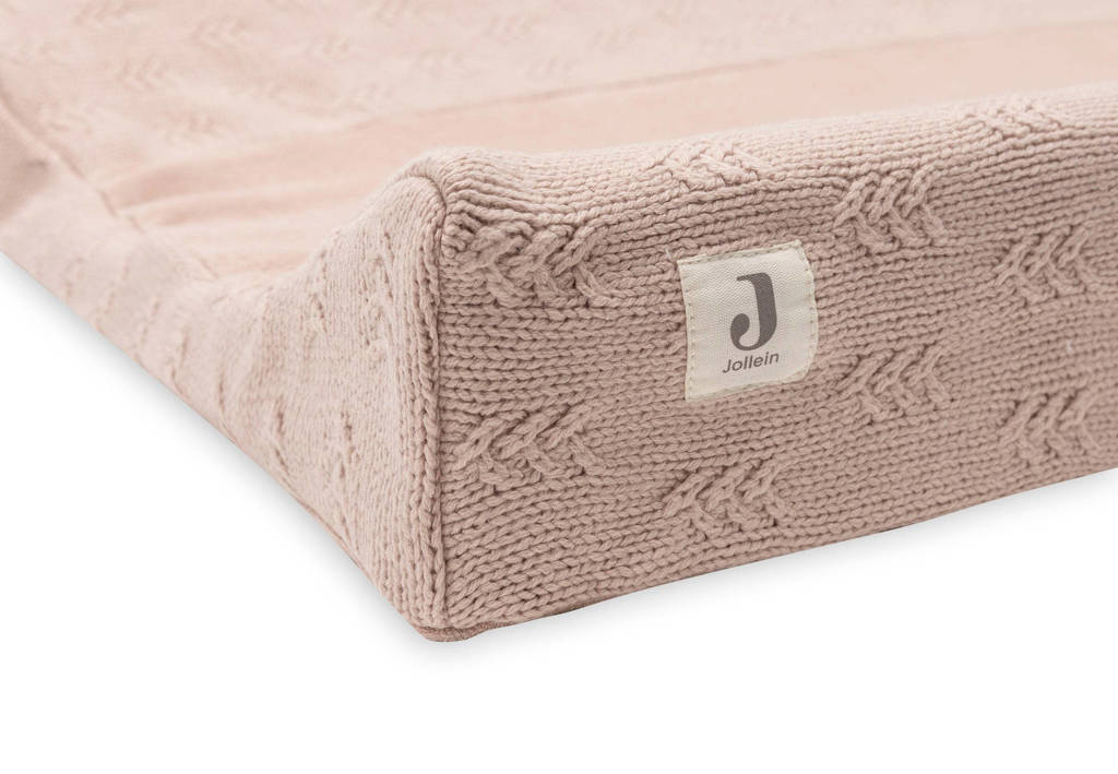 aankleedkussenhoes 50x70cm Grain Knit - Wild Rose