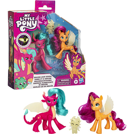 My little pony dragon light reveal