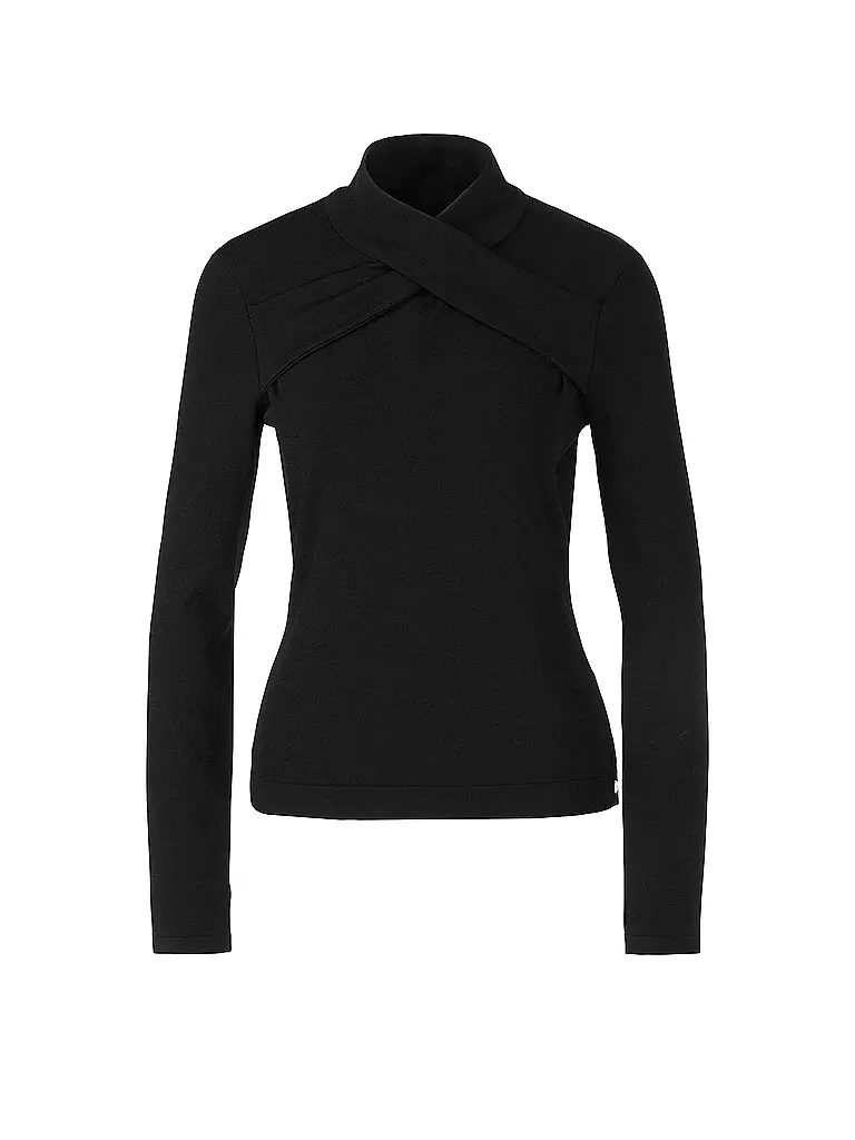 MARC CAIN Pullover schwarz