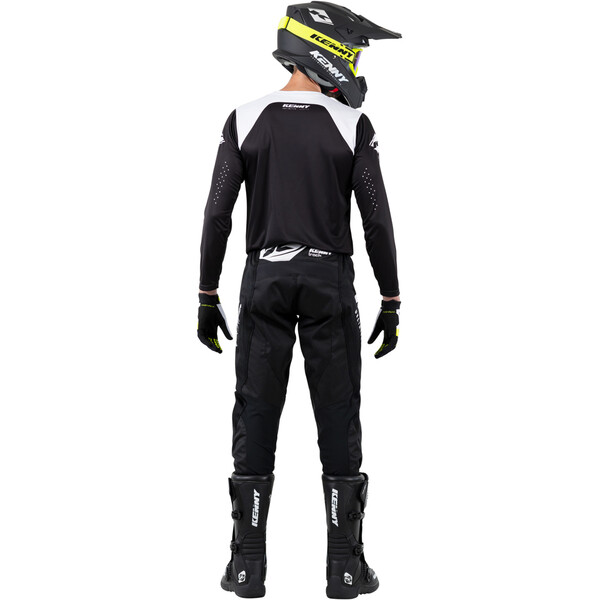 Kenny - Maillot Track Raw - 2023 Noir / Blanc