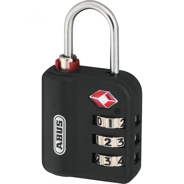 Abus Cadeado de Bagagem 147TSA/30 B Preto 12 Unidades